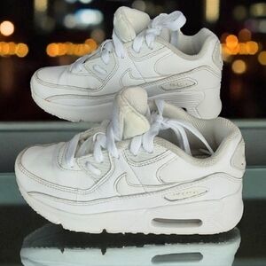 White Nike Air Max Sneakers